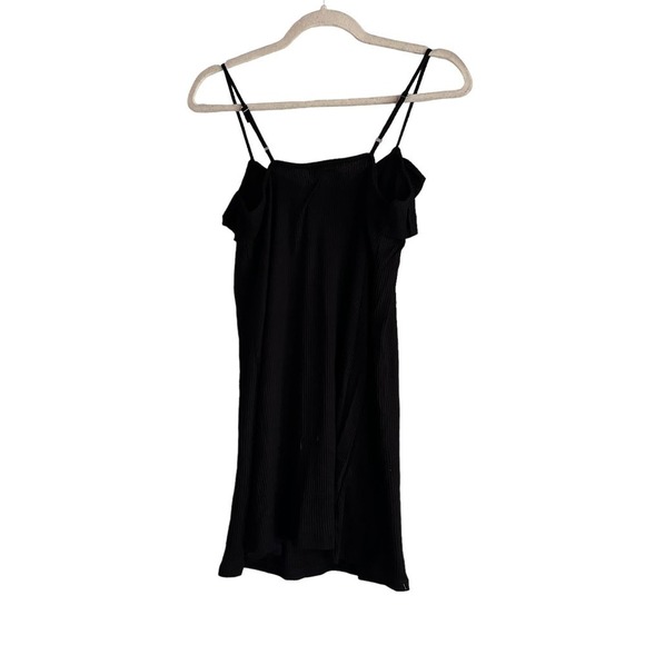 Maronie by Anthropologie Ruffled Short Sundress in Black / Small - Picture 4 of 7